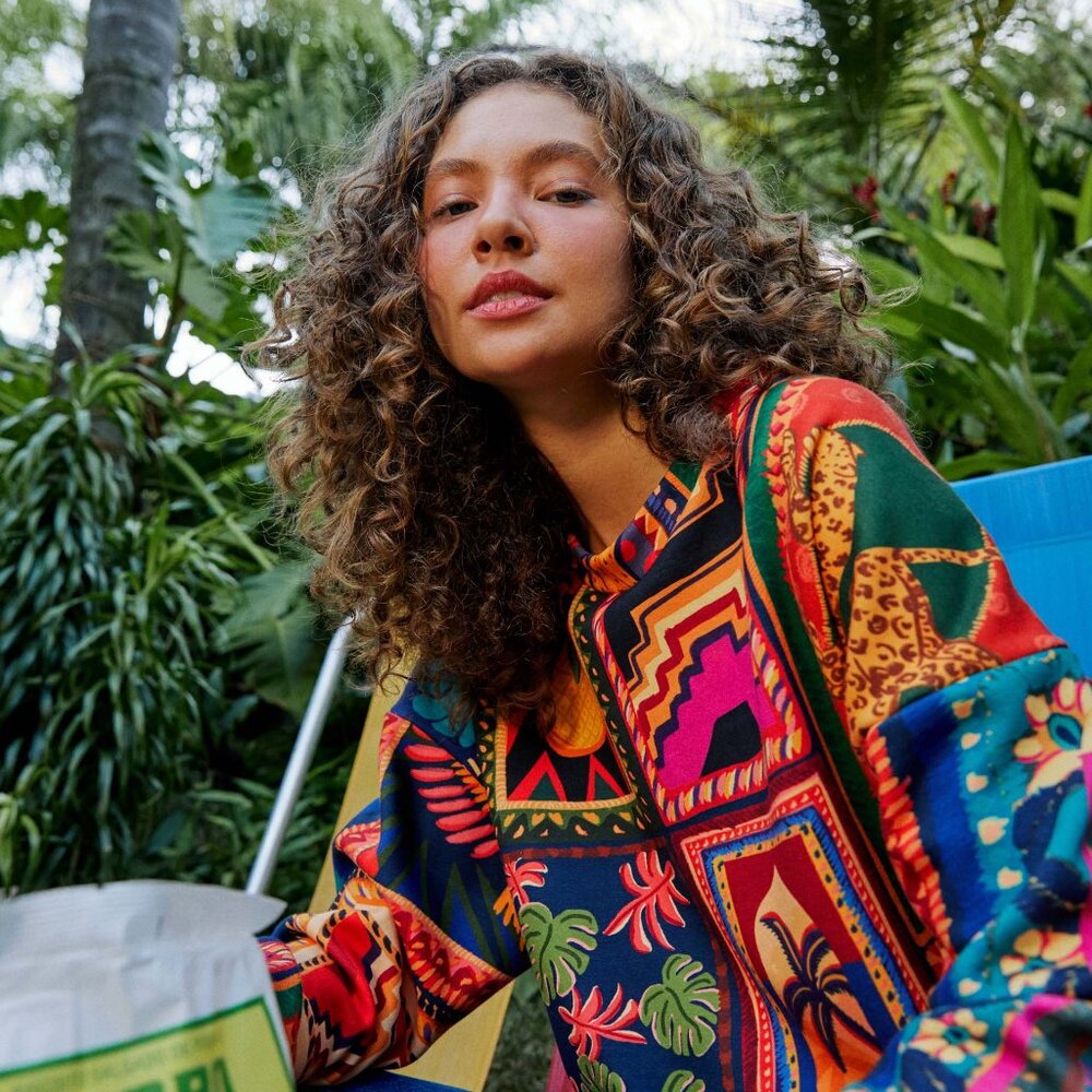 PATCHWORK TAPESTRY SWEATSHIRT